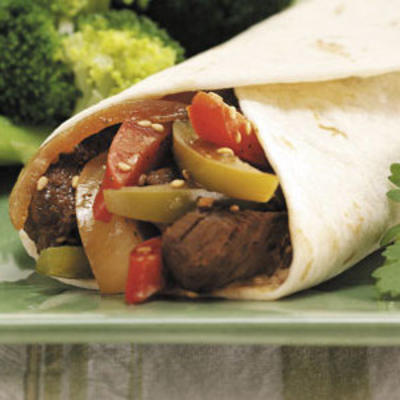 oosters steak wraps