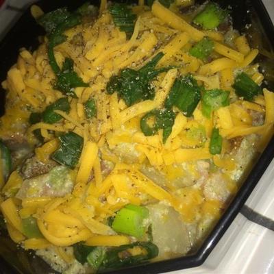 slow cooker aardappel broccoli soep