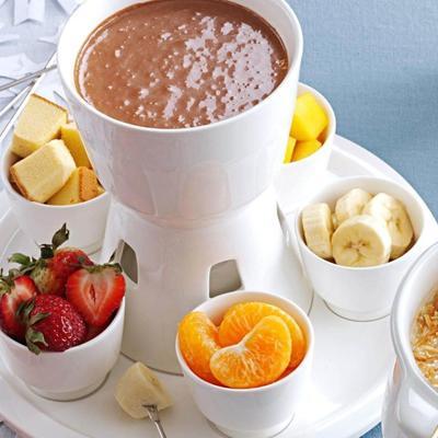 chocolade-amandelfondue