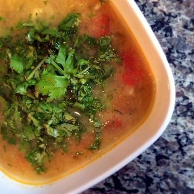 sopa de lima (mexicaanse limoensoep)