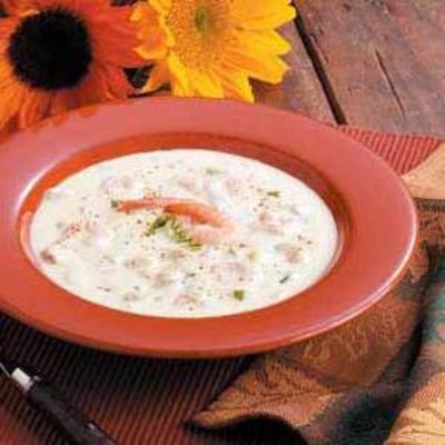 garnalensoep met sherry