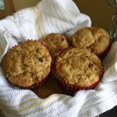 hartige courgette muffins