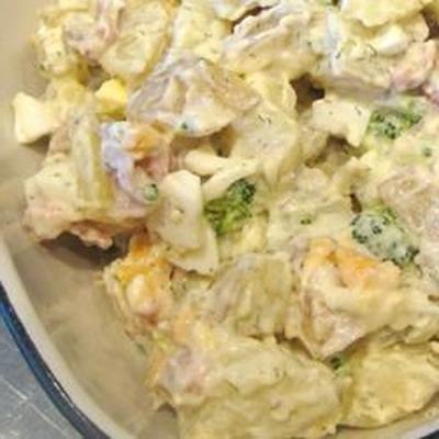 stevige en romige aardappelsalade