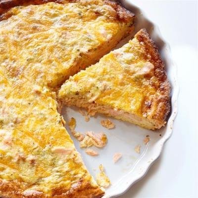 zalm quiche