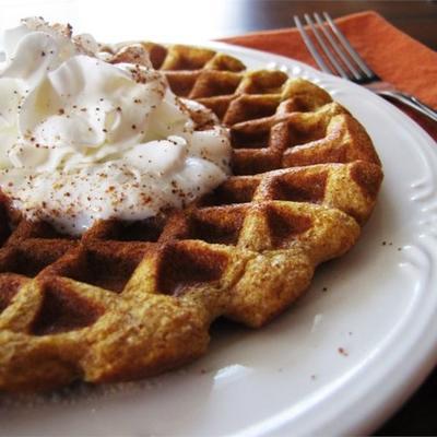 kaneel pompoenwafels