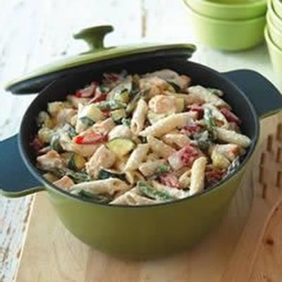 romige philadelphia® pasta primavera