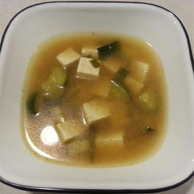 snel en eenvoudig Koreaanse doenjang chigae (bonenpasta / tofu soep)