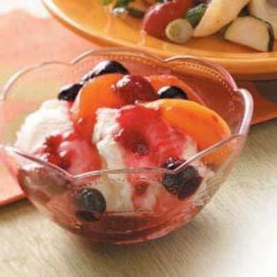 zeer bessen perziksaus