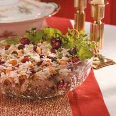 cranberry rijst salade