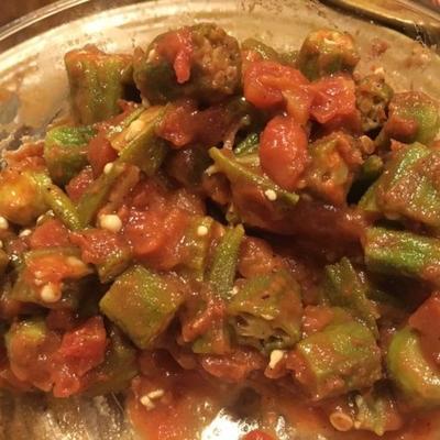 bhindi masala (pittige okra curry)