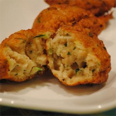 courgette en scheermestingbeignets