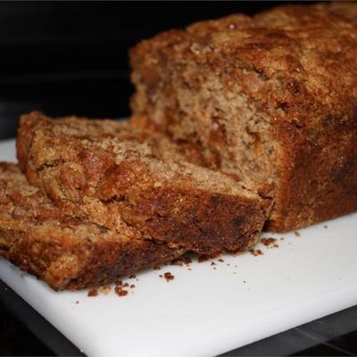 banaan brood met butterscotch