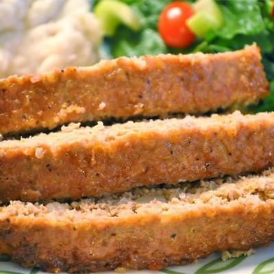 gehaktbrood van kalkoen en quinoa