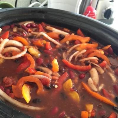 slow cooker sweet chicken chili