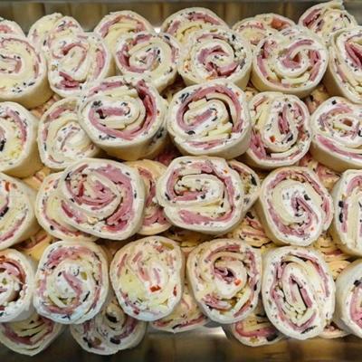 muffuletta pinwheels