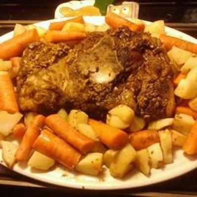 Iers rosbief met guinness au jus