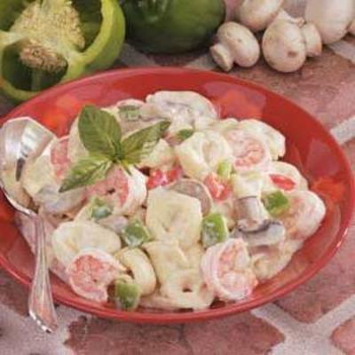 romige garnalentortellini