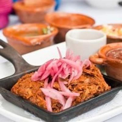 authentieke cochinita pibil (pikante Mexicaanse pulled pork)