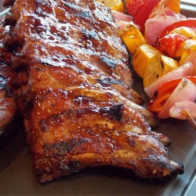 pittige chinese barbecue riblets