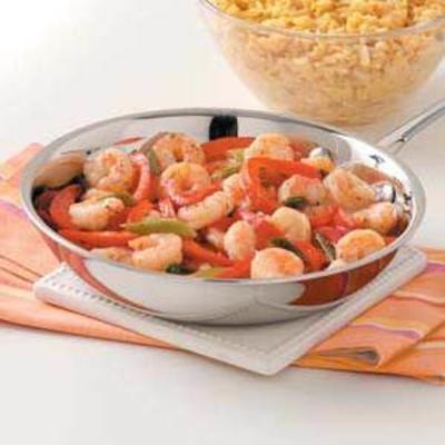 citroen knoflook garnalen