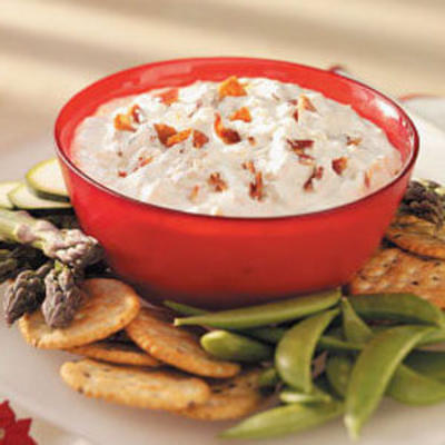 spek cheddar dip