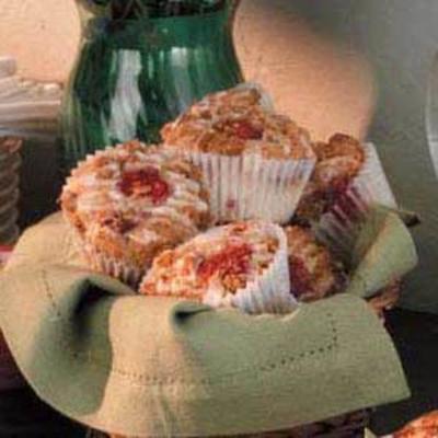 frambozen streusel muffins