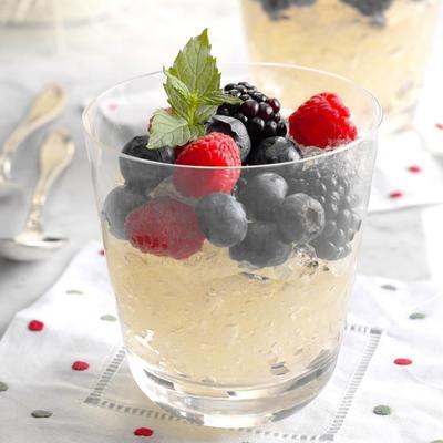 bessen in champagnegelei