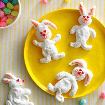 meringue konijntjes