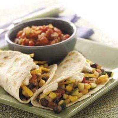 veggie zachte taco's