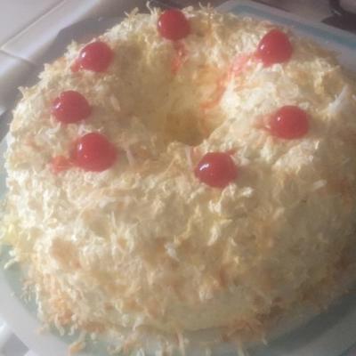 Hawaiiaanse berijpte cake