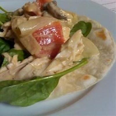 take-out fake-out pollo con crema