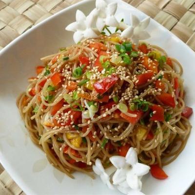 sesam noodlesalade