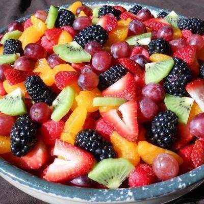 perfecte zomerse fruitsalade