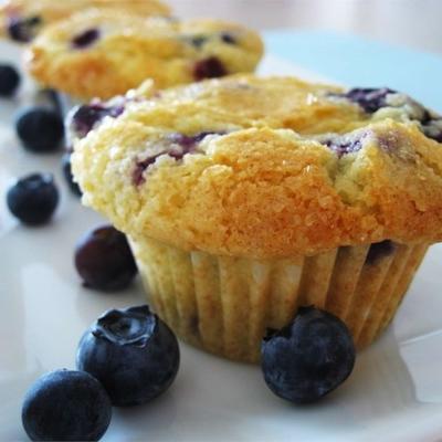 De bosbessenmuffins van tante Blanche