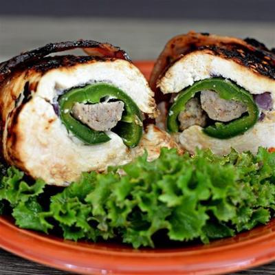 gegrilde kippenwraps