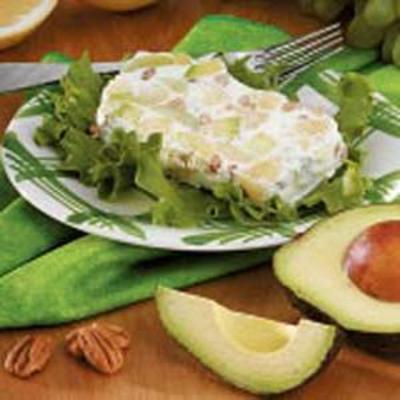 bevroren grapefruit-avocado salade