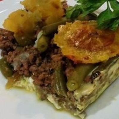 puerto rican shepherd pie (pastelon)