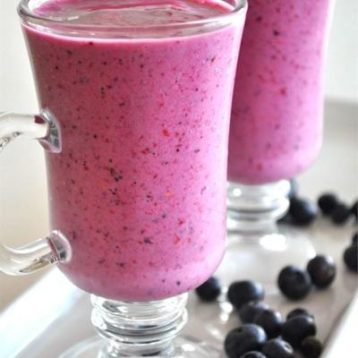 fruit en yoghurt smoothie