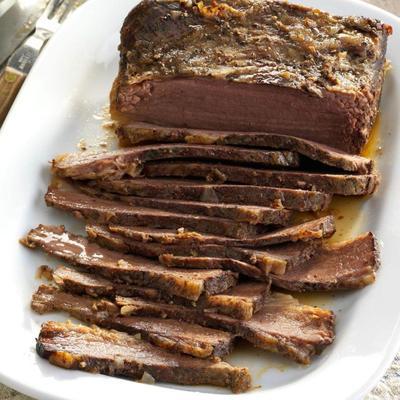 oranje gekruid borststuk