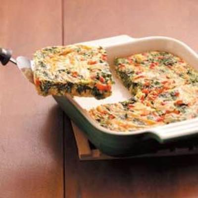 spinazie cheddar vierkanten