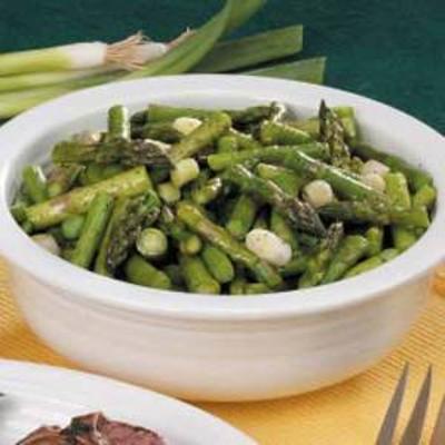 asperge en vinaigrette