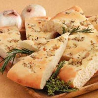 kruiden focaccia brood