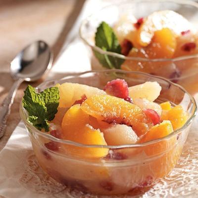 slowcooker hete fruitsalade