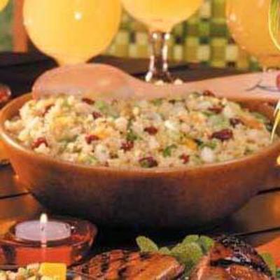 citrus macadamia couscous