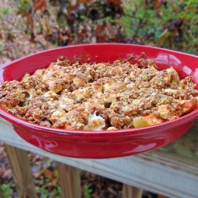 marshmallow apple crisp