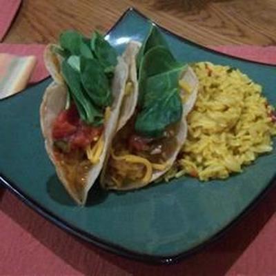 spaghetti squash taco's