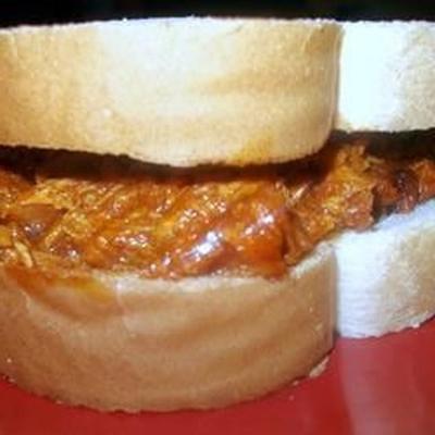 kalkoenbbq sandwiches