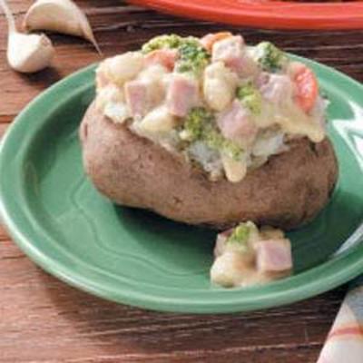 stevig gebakken aardappelen