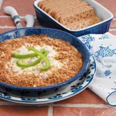 ham en Zwitserse dip