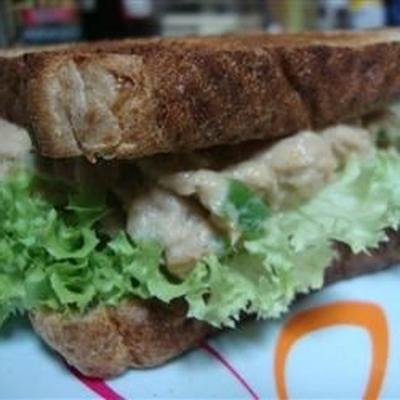 pittige tonijnsandwich